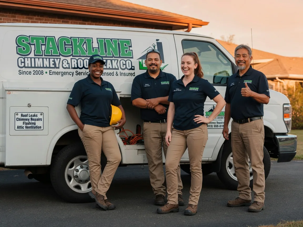 Chimney flashing repair company in Farnham, VA